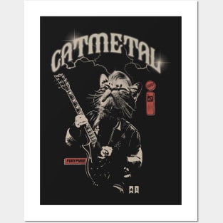 Catmetal Posters and Art
